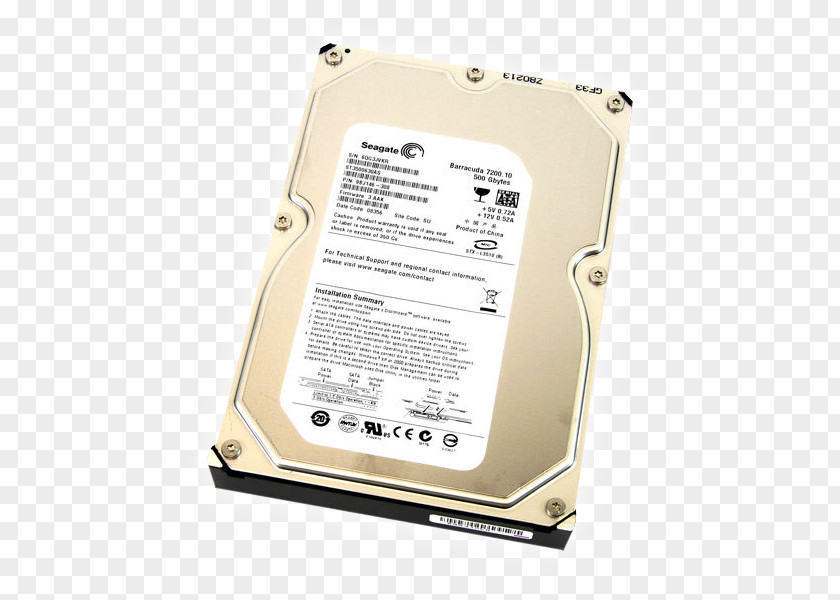 Serial ATA Hard Drives Data Storage Seagate Technology Surveillance PNG