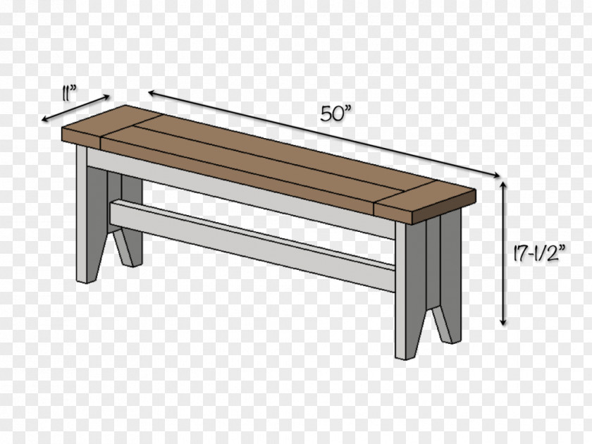 Wooden Benches Bench Seat Table Dimension PNG