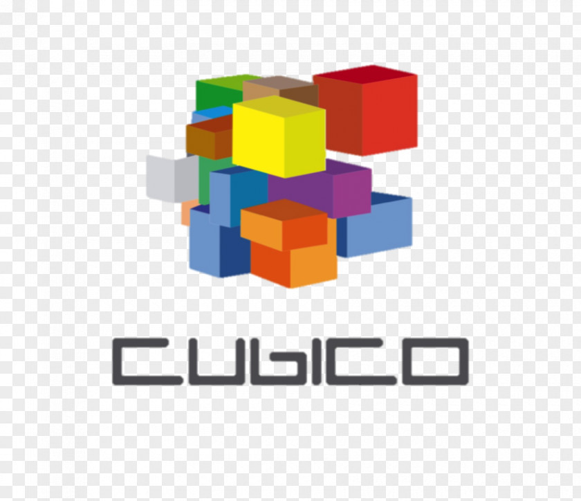 Cubic Real Estate Brand Logo Meter PNG