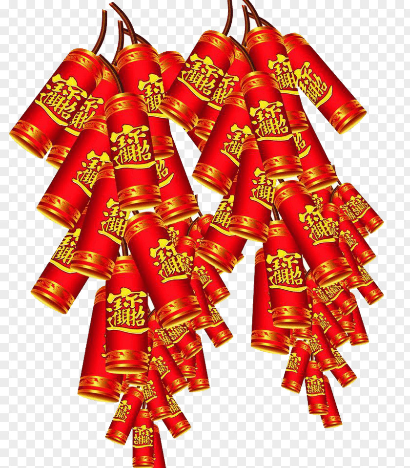 Firecracker Chinese New Year Image Vector Graphics Download PNG