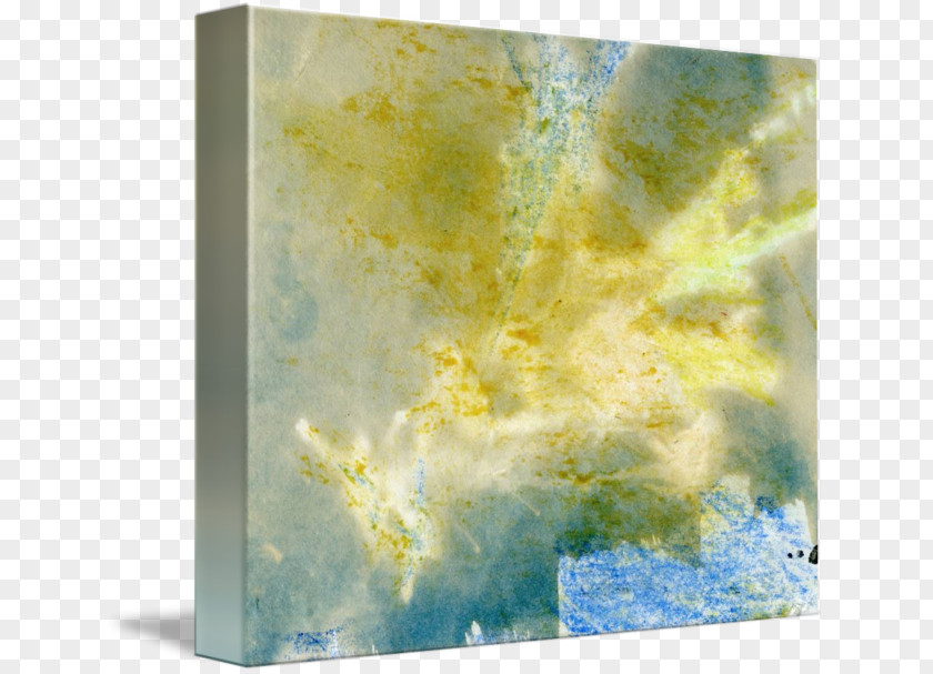 Painting Watercolor Gallery Wrap Canvas PNG