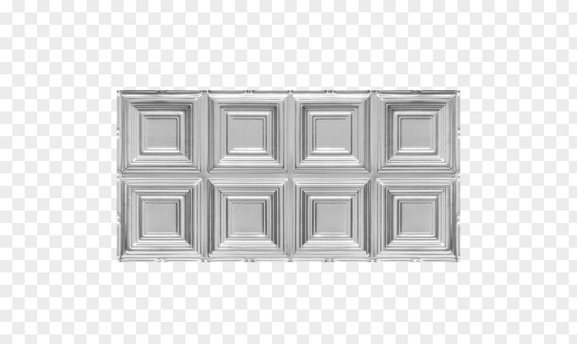 Three-dimensional Square Business Chin Tin Ceiling Tile Copper PNG