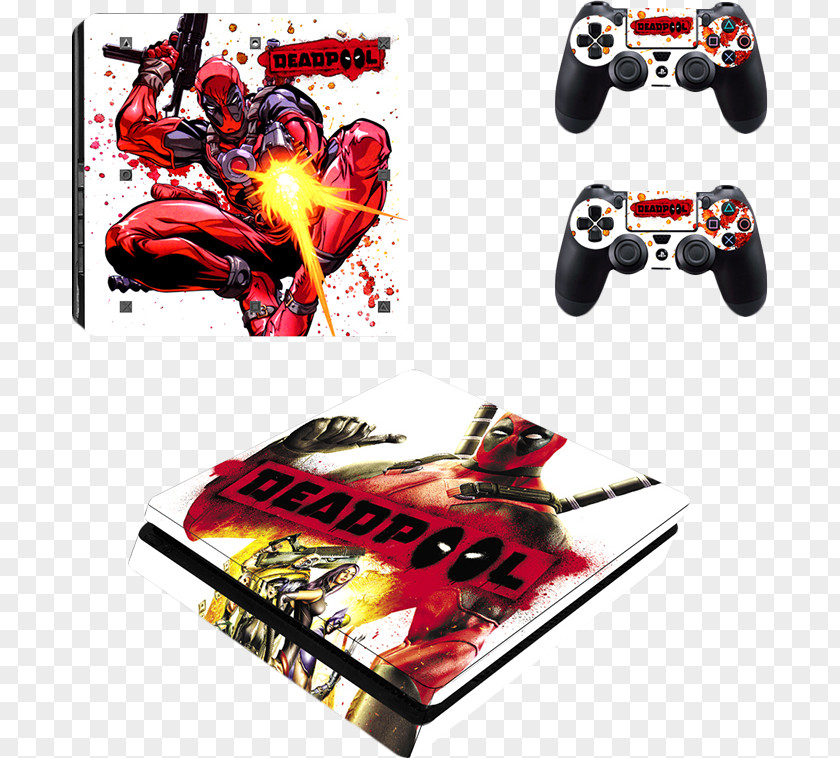 Deadpool Decal PlayStation 4 Skin 3 PNG