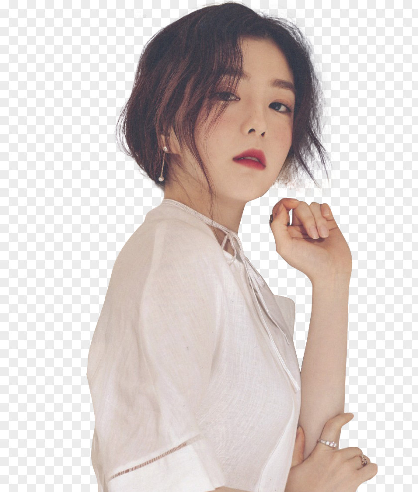 Irene Red Velvet South Korea Korean Idol Girl Group PNG idol group, plus thick velvet, woman wearing white t-shirt clipart PNG