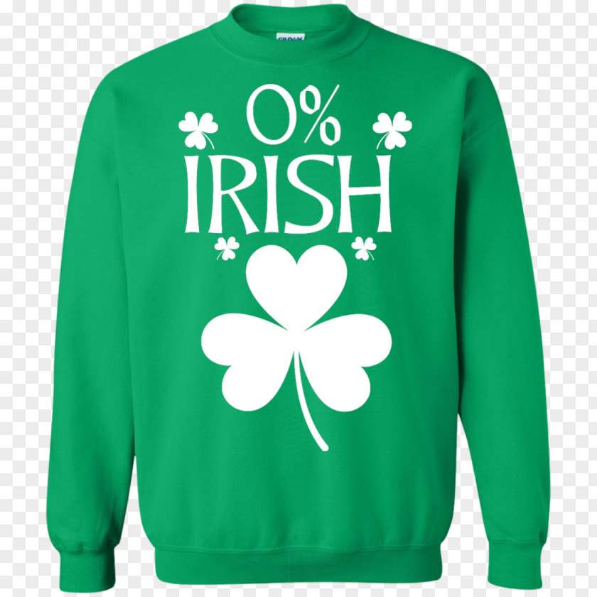 Saint Patrick's Day T-shirt Hoodie Sweater Christmas Jumper Sleeve PNG