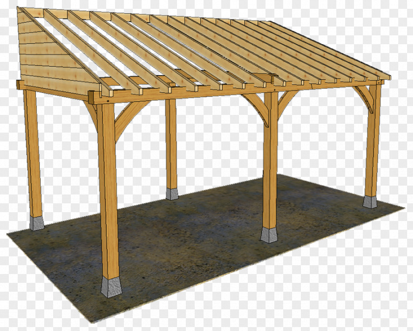 Table Pergola Gazebo Roof Shingle PNG