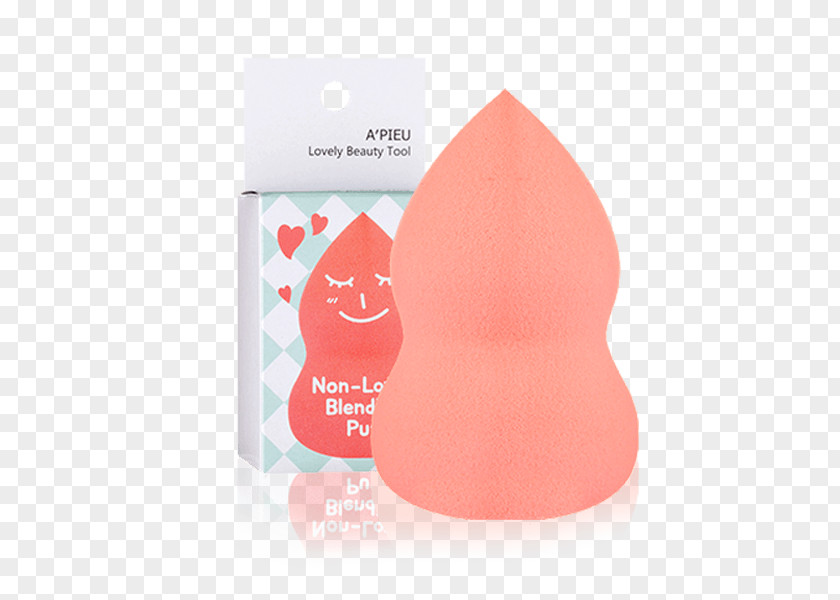 Bong Hoa Mai A'PIEU Non-Latex Blending Snowman Puff 1pc Cosmetics Foundation [APIEU] Mini Collection PNG