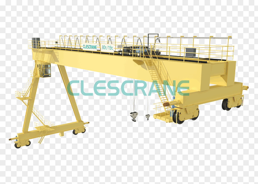 Gantry Crane Machine Overhead Hoist PNG