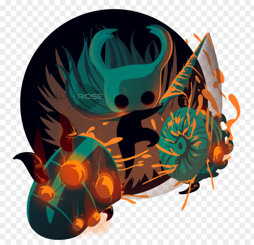 Tale Of The Mighty Knights Hollow Knight Fan Art PNG