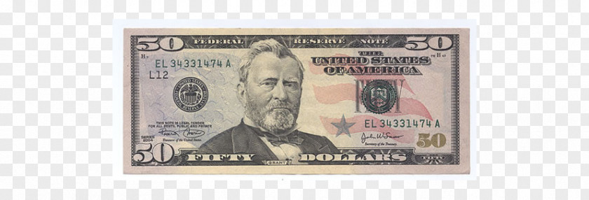 United States Fifty-dollar Bill Dollar Denomination One Hundred-dollar PNG