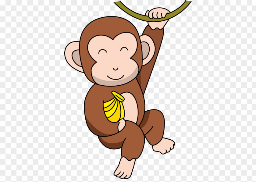 Animation Cartoon Monkey PNG