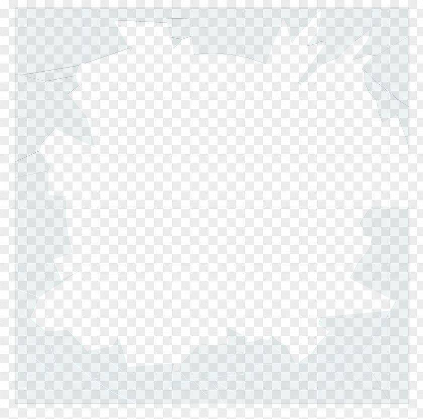 Broken Glass Paper White Tree Angle Font PNG