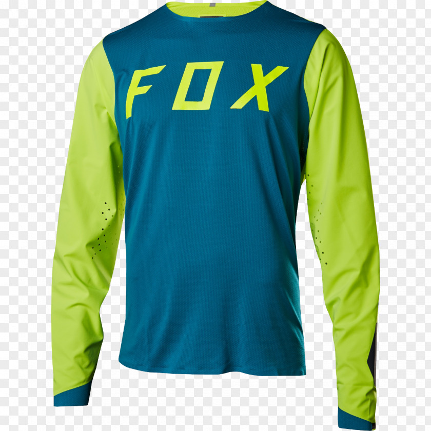 Cycling Jersey T-shirt Fox Racing Clothing Bicycle PNG