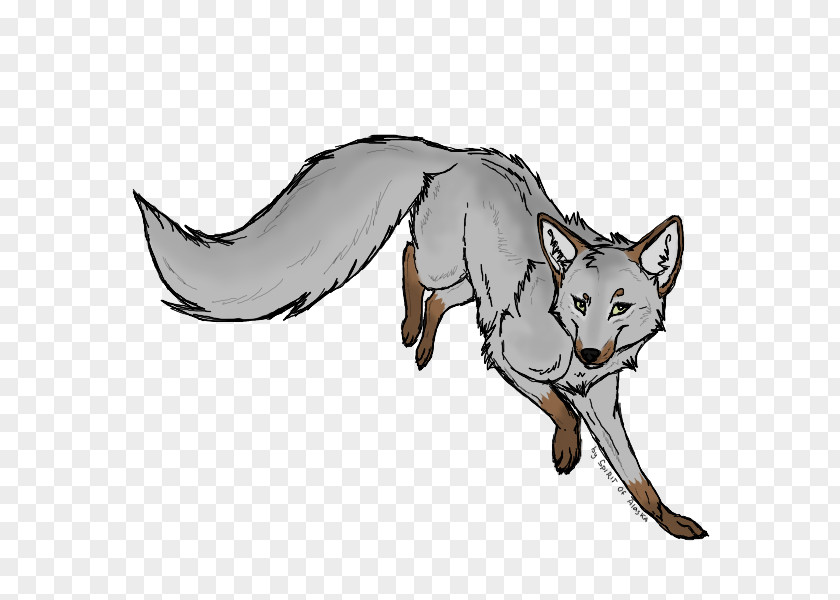 Fox Spirit Cat Red Clip Art Fauna Tail PNG