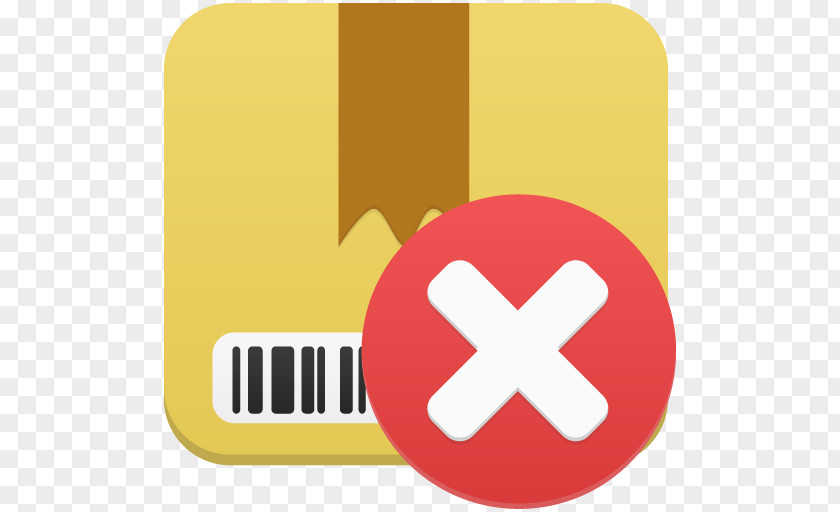 Package Delete Area Brand Trademark Yellow PNG