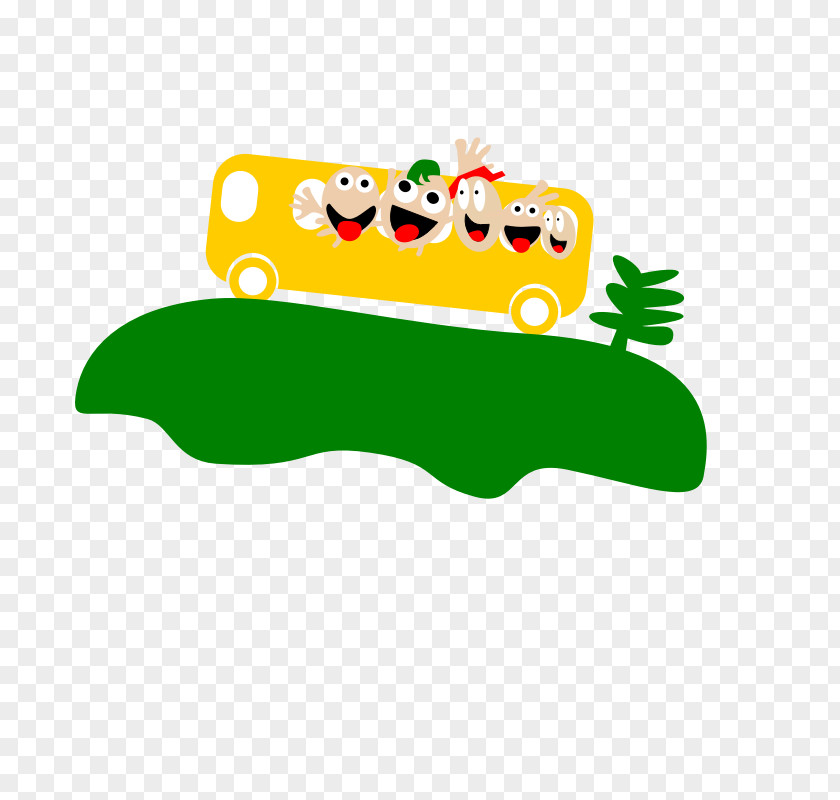Picture Of A Bus School Tour Service Clip Art PNG