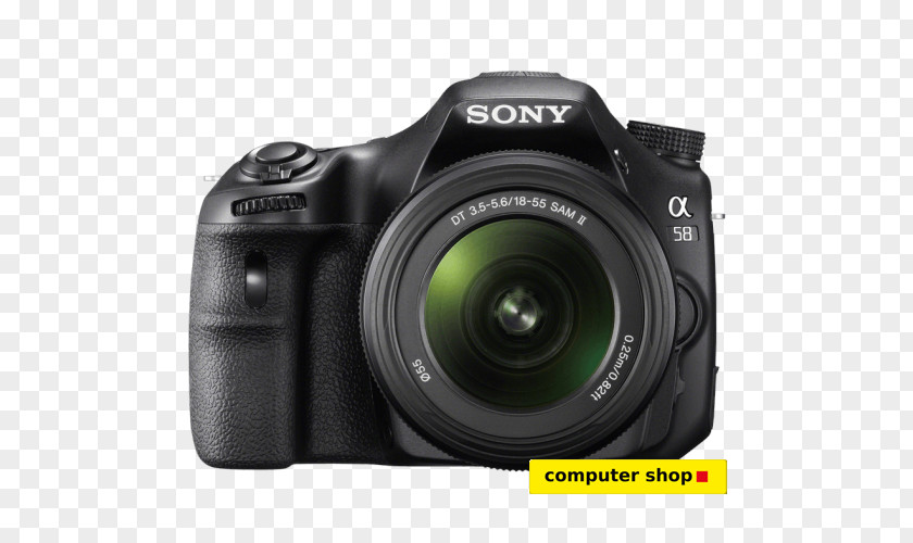 Camera Sony Alpha 58 Canon EF Lens Mount SLT Digital SLR PNG