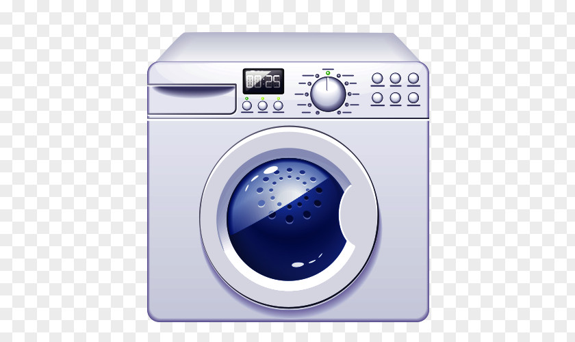 Cartoon Wardrobe Washing Machine Dishwasher Home Appliance Clothes Dryer PNG