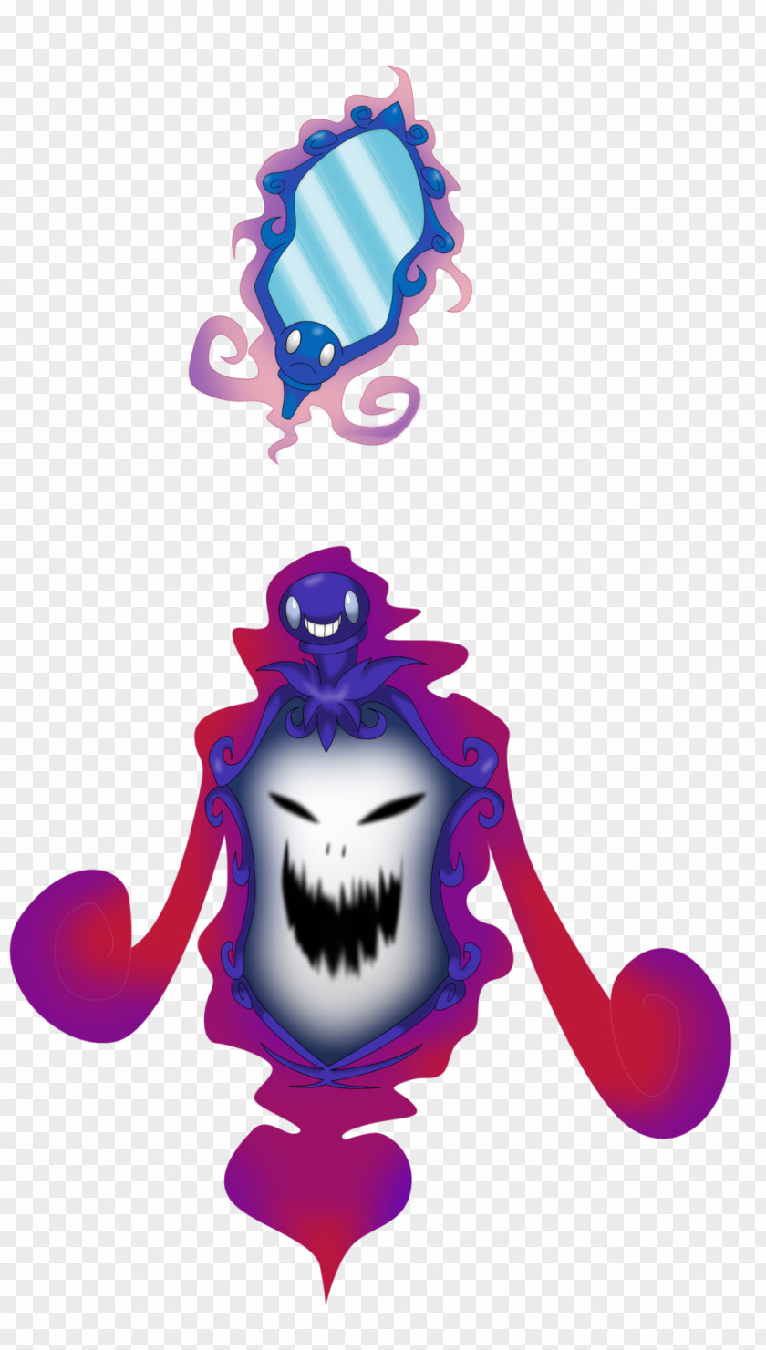 Scared Looking In Mirror DeviantArt Pokémon Illustration Image Haunted House PNG