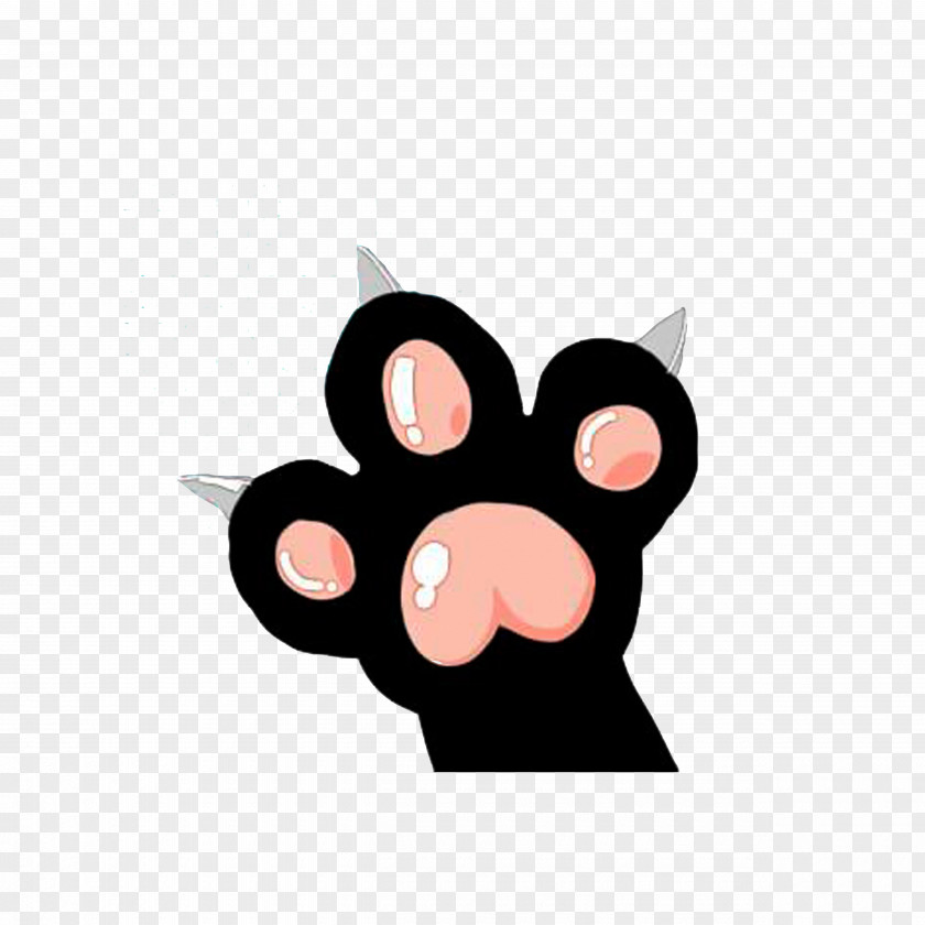 Sharp Cat Claw Meat Paw Domestic Pig PNG