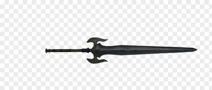 Skyrim Cliparts Dagger Black And White Propeller PNG