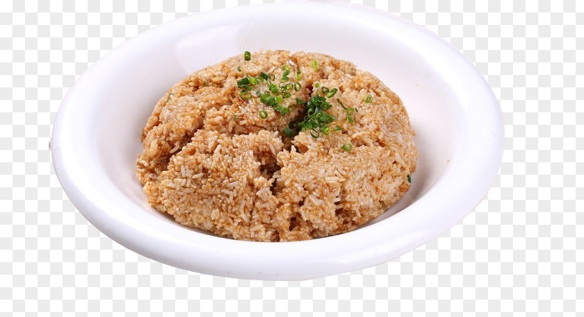 Soy Sauce Fried Rice Chicken Cake PNG