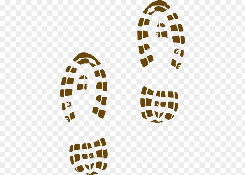 Boot Clip Art Openclipart Shoe Footprint PNG
