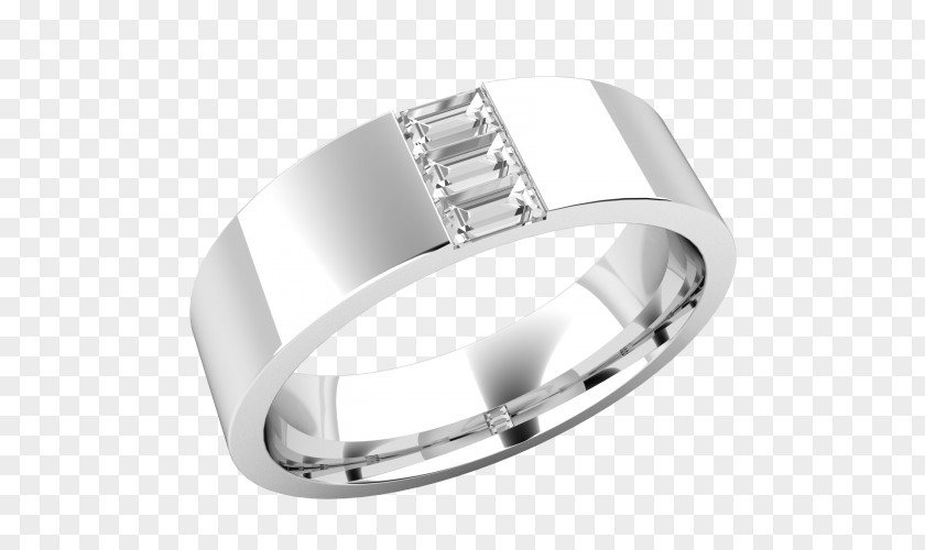 Diamond Ring Settings Baguettes Wedding Cut Jewellery PNG