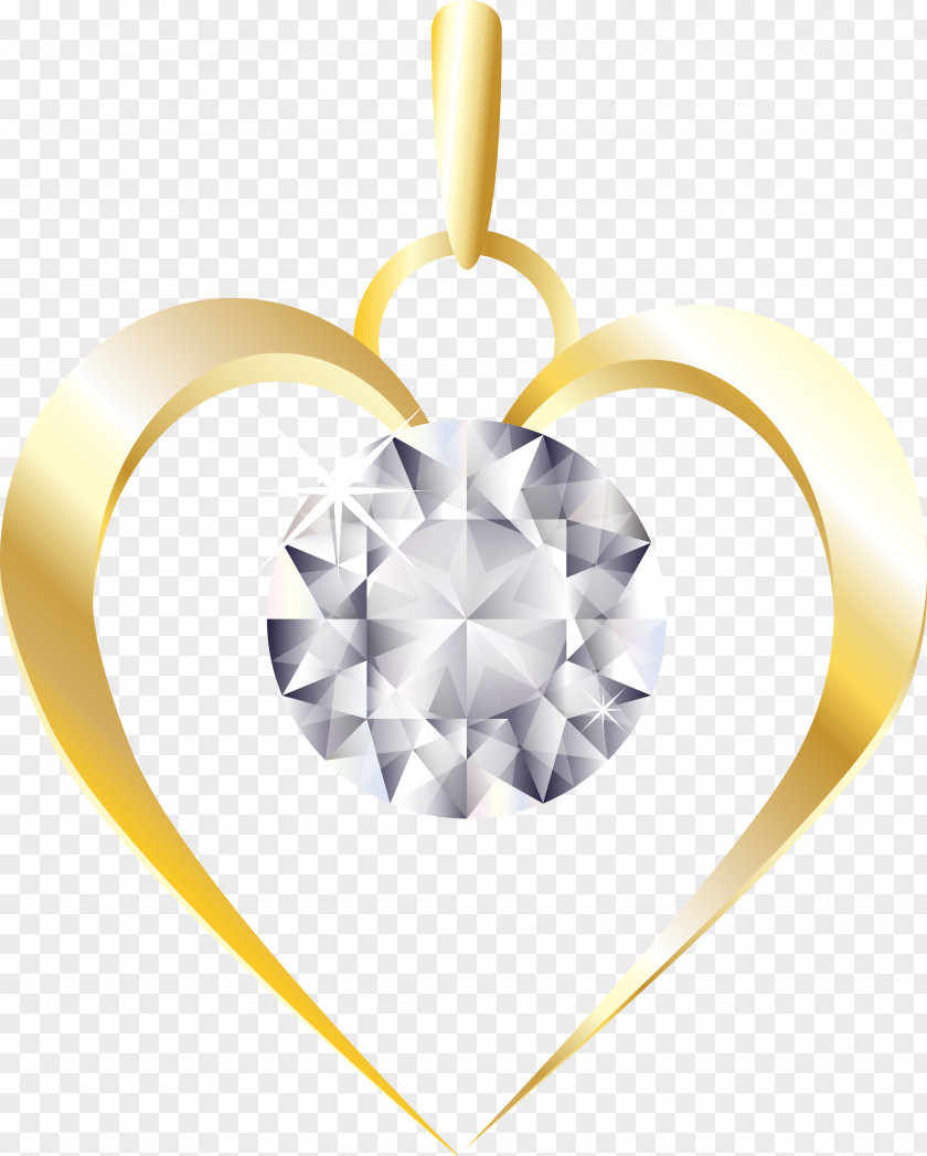 Gold Heart Birthstone Gemological Institute Of America Jewellery Gemstone Diamond PNG