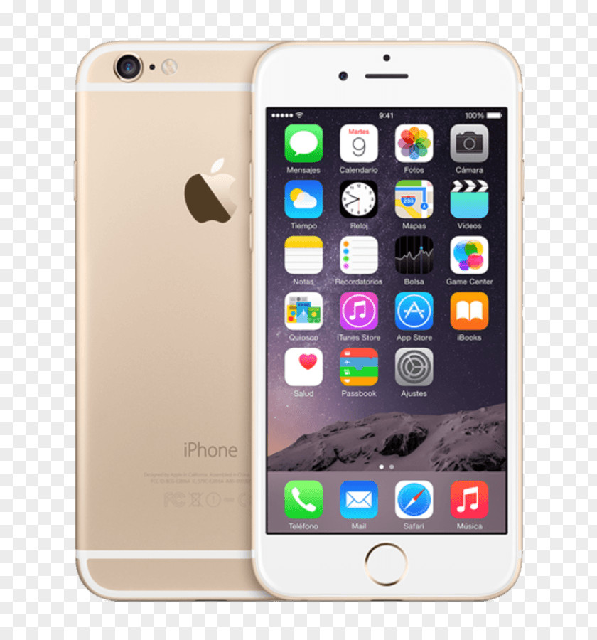 Iphone 7 Red Apple Telephone 4G Gold PNG