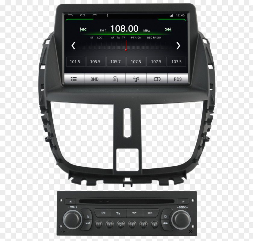 Peugeot 207 GPS Navigation Systems Car Citroën C5 PNG