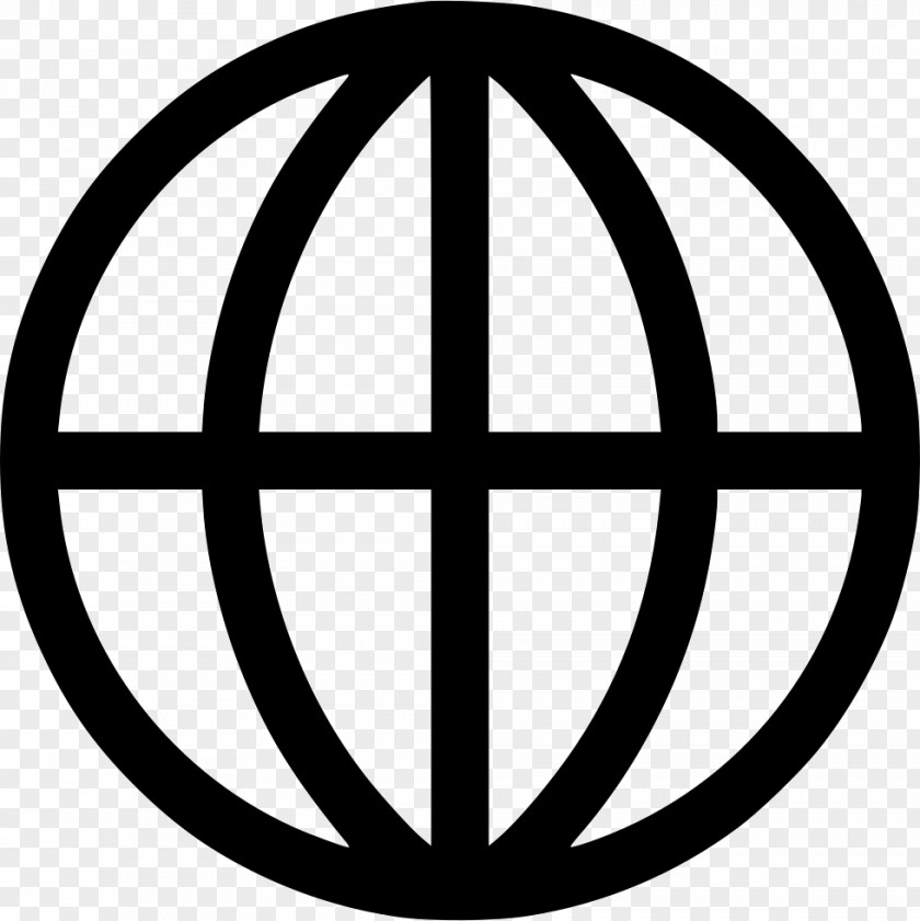World Wide Web Symbol Design PNG
