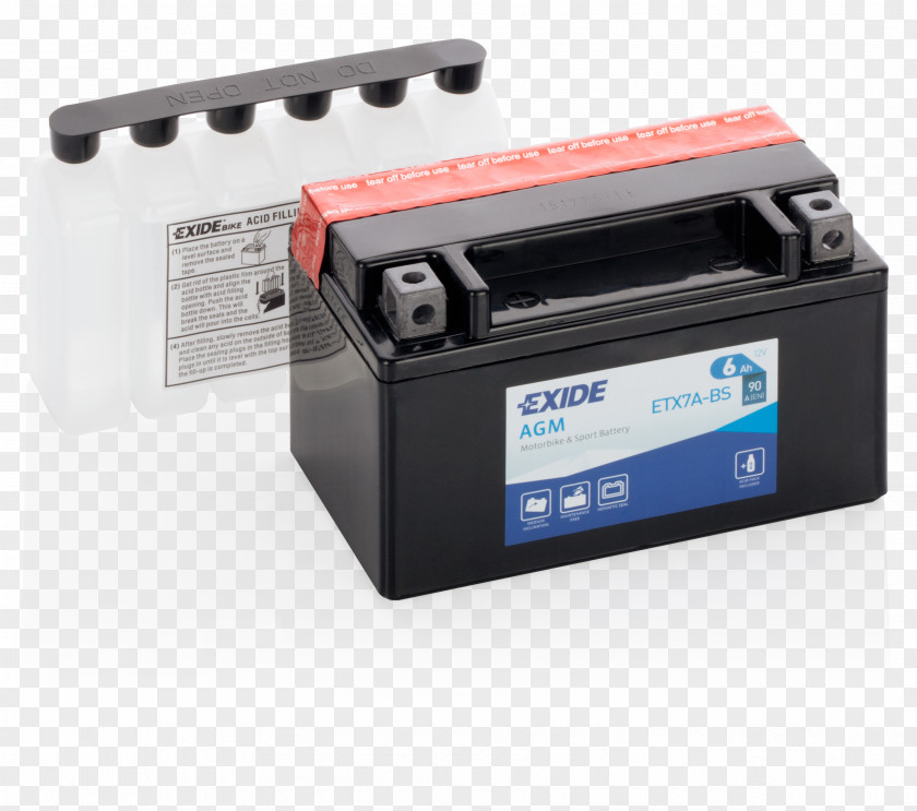 Battery VRLA Rechargeable Motorcycle Banco Sabadell PNG