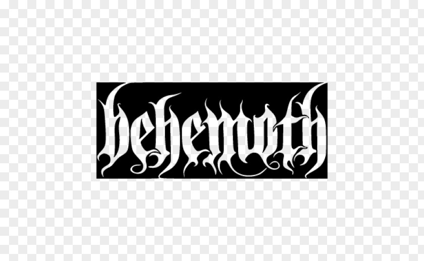 Behemoth Messe Noire The Satanist Logo Blackened Death Metal PNG