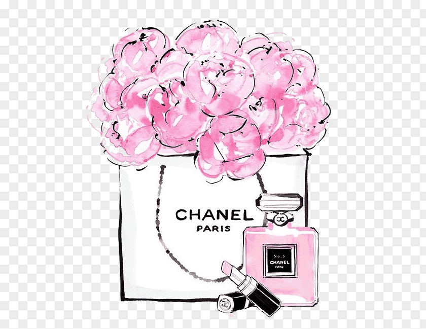 Chanel No. 5 Coco Perfume Clip Art PNG
