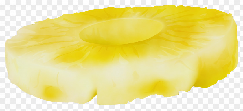 Dish Yellow Watercolor Tropical PNG