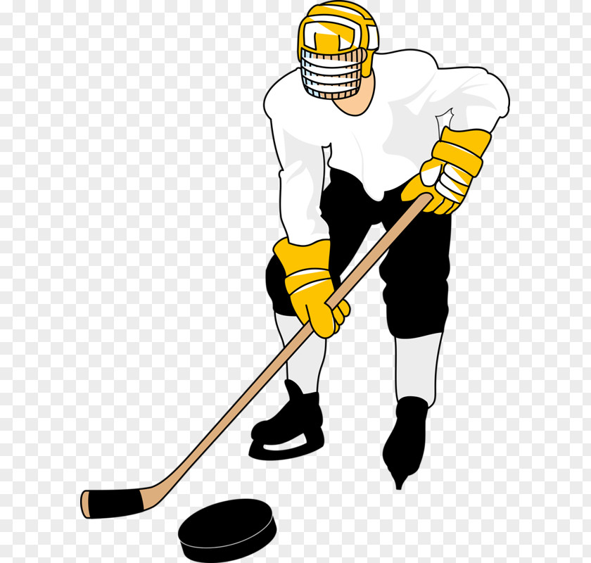 Hockey Player Ice Puck PNG