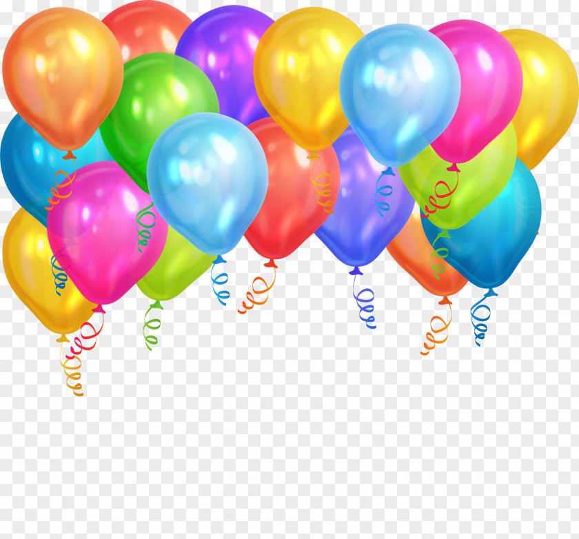 Colorful Balloons Balloon Festival Clip Art PNG