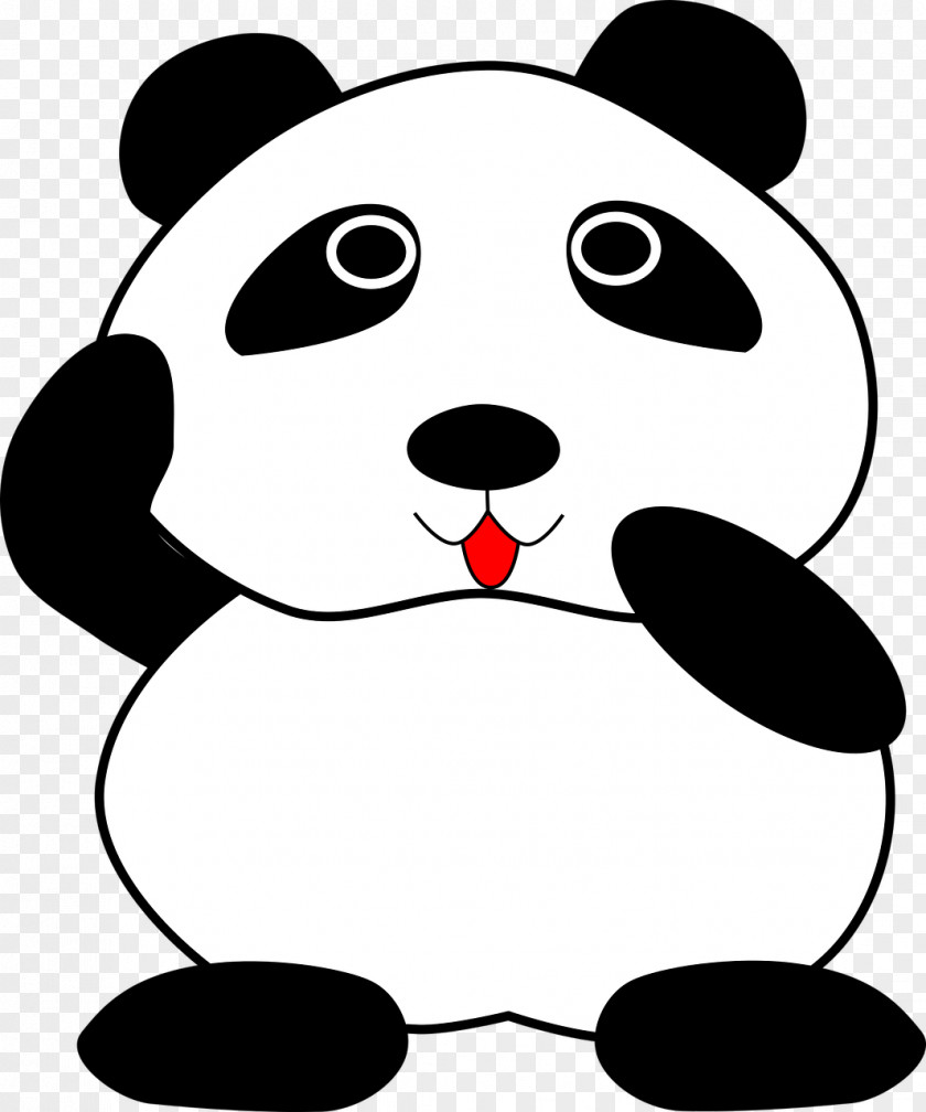 Cute Panda Giant Red Bear Baby Pandas Clip Art PNG
