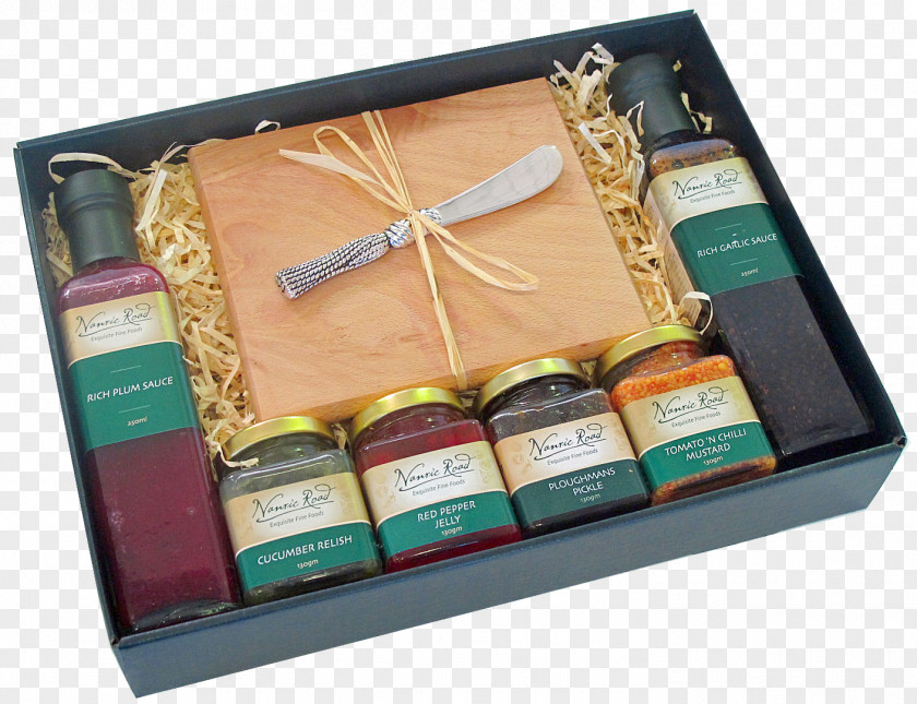 Exquisite Gift Box Food Baskets Hamper Father's Day Housewarming Party PNG