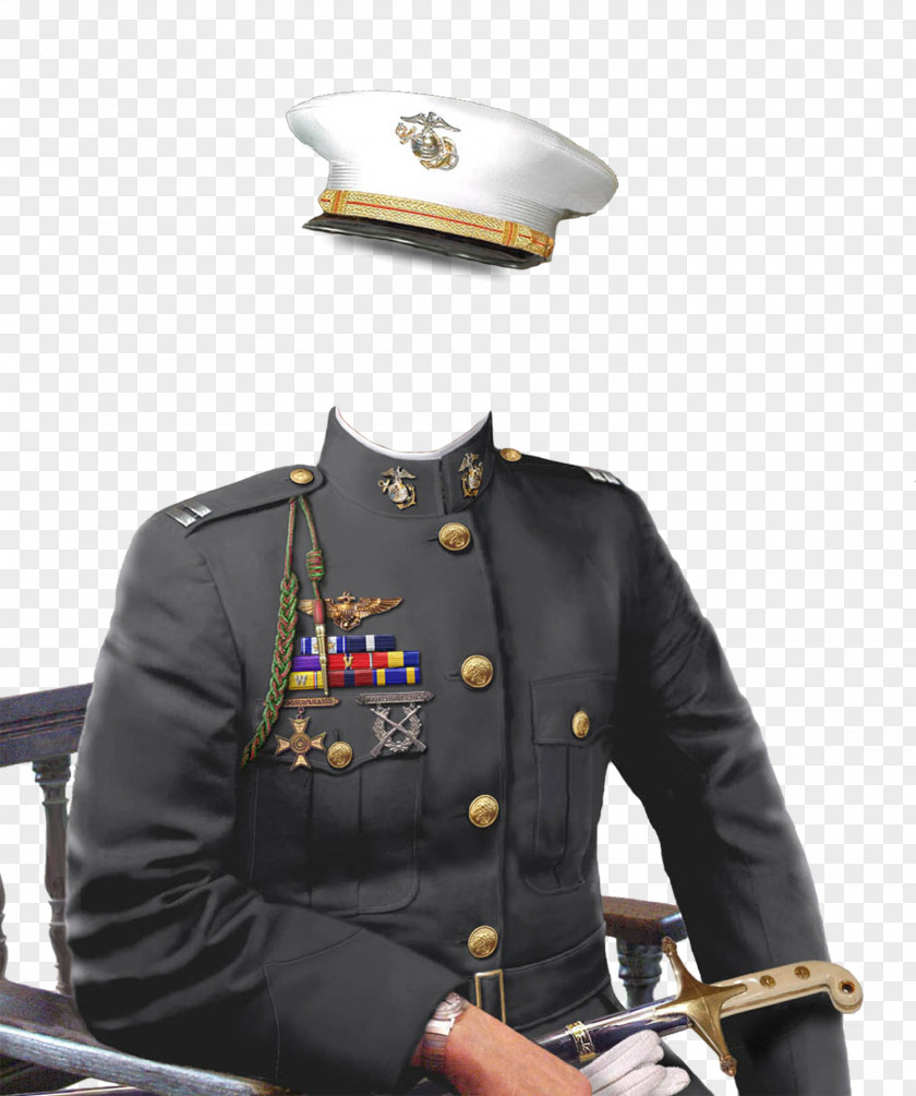 Gentleman Military Uniform Photography PNG