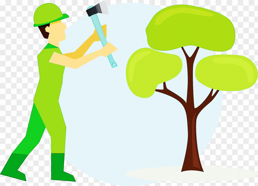 Plant Tree Green Cartoon PNG