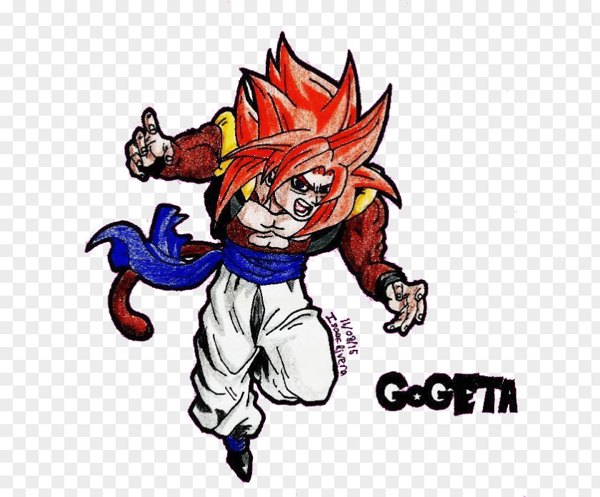 Super Saiyan 4 Goku Gogeta Vegeta Mr. Satan PNG