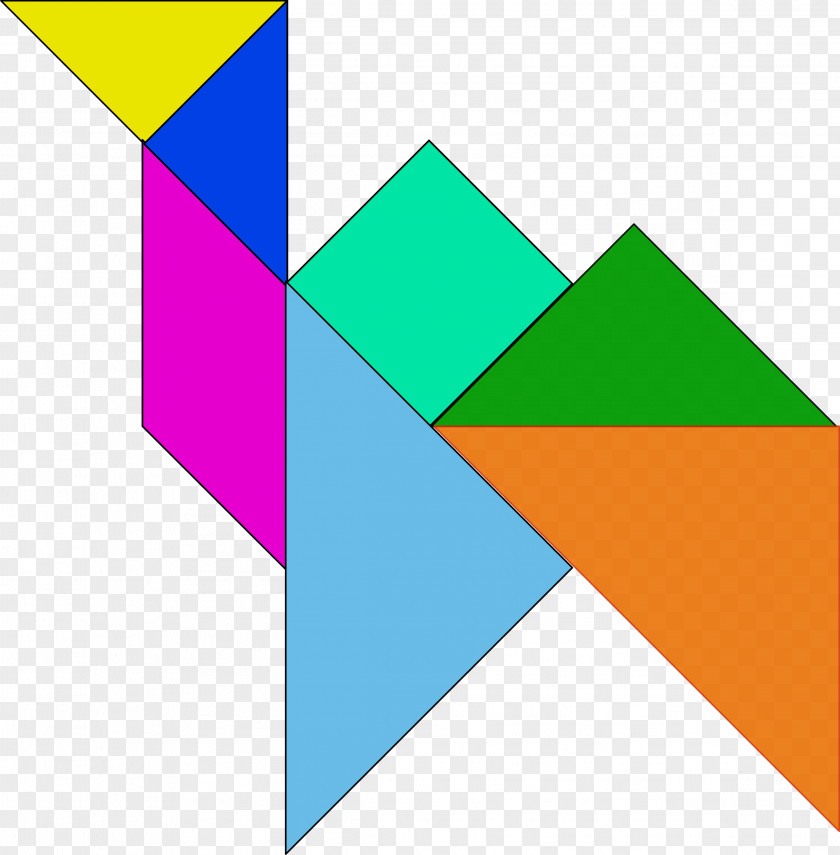 Tangram Puzzle Clip Art PNG