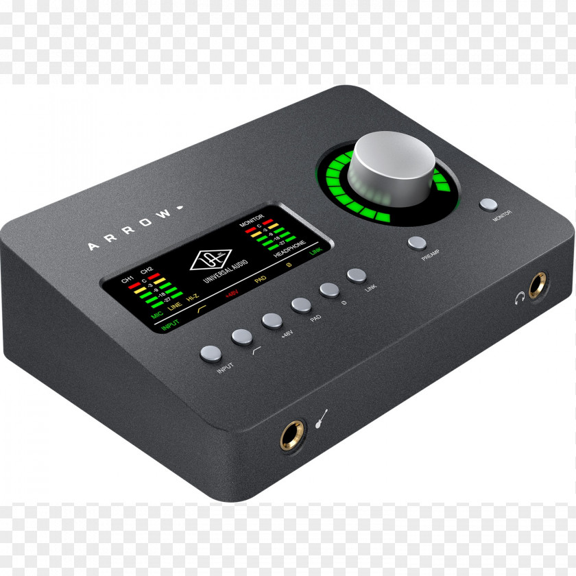 Universal Audio Sound Recording And Reproduction Thunderbolt Digital Signal Processor PNG