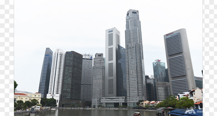 Building Singapore Land Tower Central Business District River Chevron House PNG