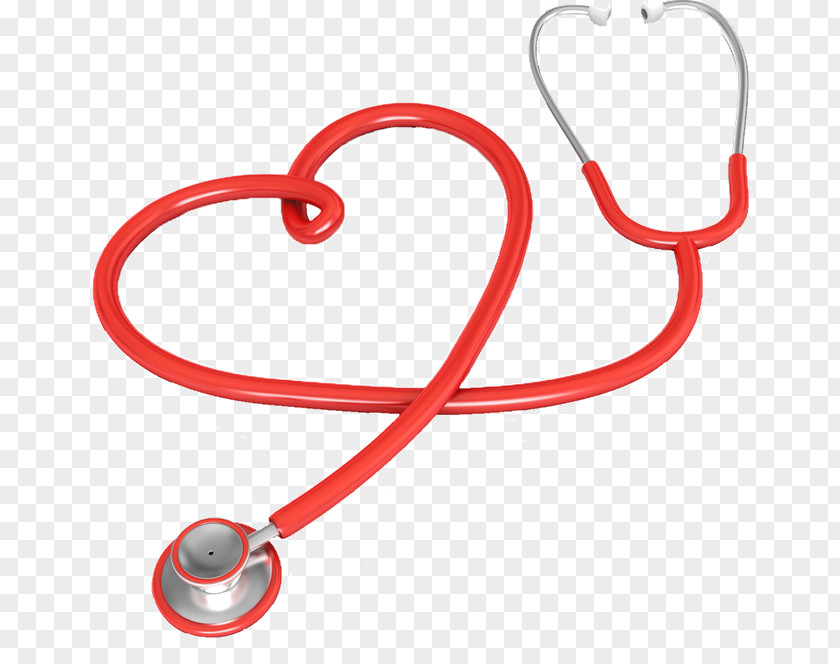 Heart Stethoscope Medicine Clip Art PNG