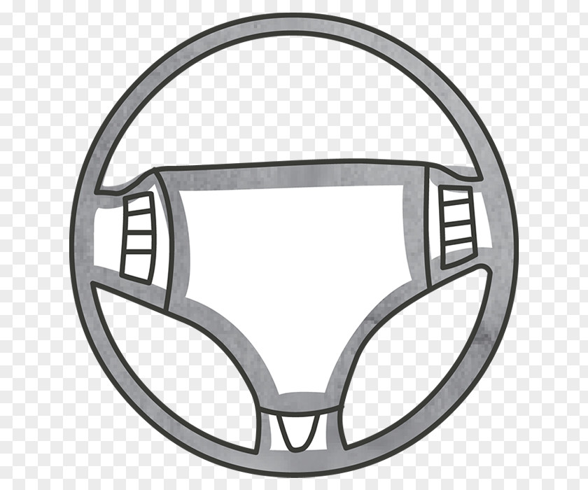 Steering Wheel Motor Vehicle Wheels Technology Line Rim PNG