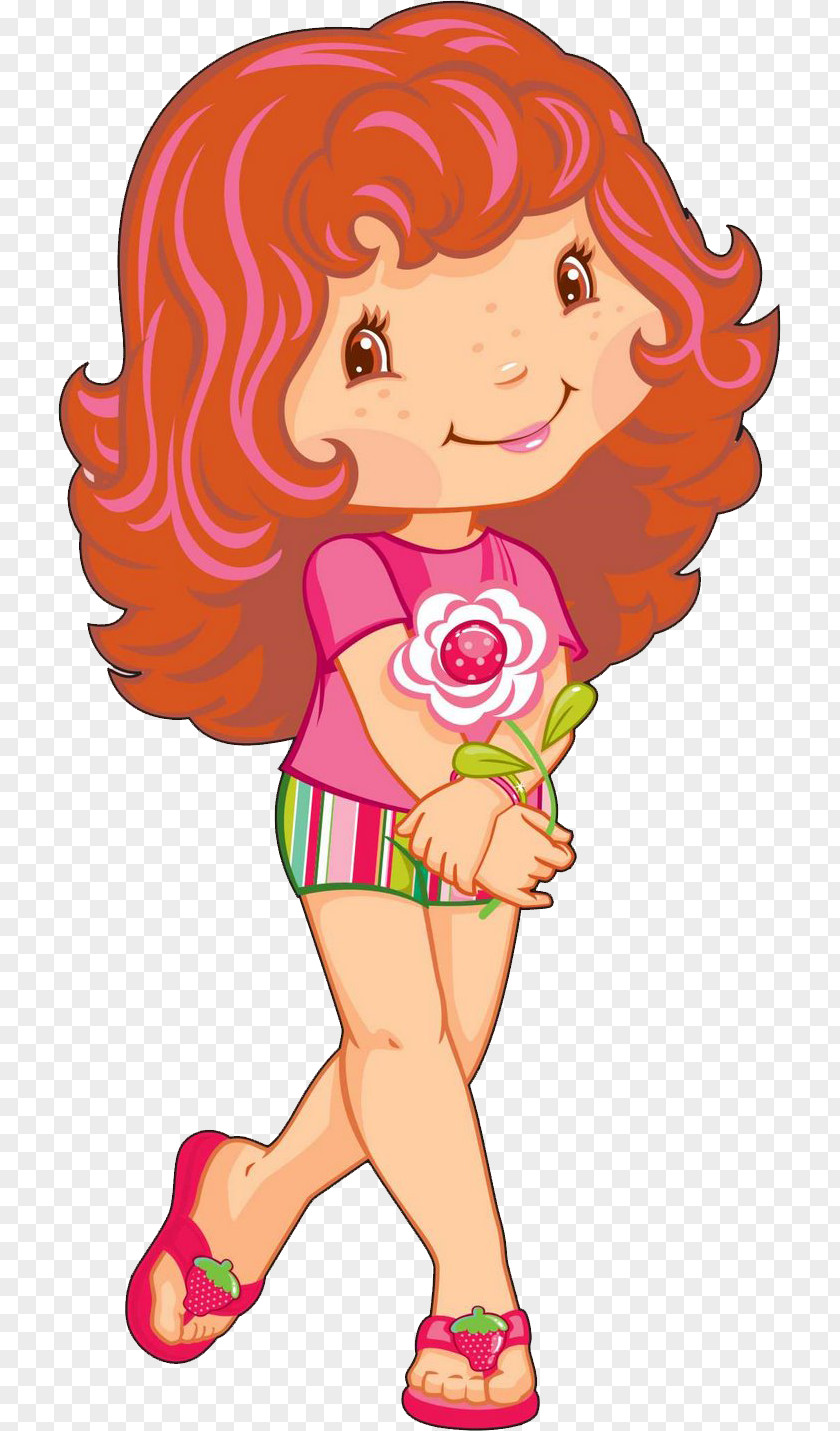 Strawberry Shortcake Cartoon PNG