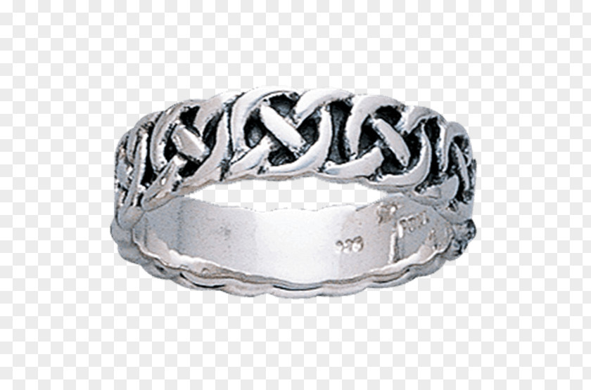 Wedding Ring Silver Celtic Knot Body Jewellery Bracelet PNG
